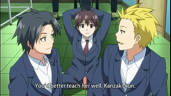 ดูโป๊การ์ตูนHentai หนุ่มนักเรียนสบายตัวได้รุมเย็ดสาวฟรี หีปีศาจจากนรกฟังดูน่ากลัวแต่หีเนียนมาก ขาวน่าเย็ดจิ๋มเล็กมาพร้อมลีลาอมควยดี